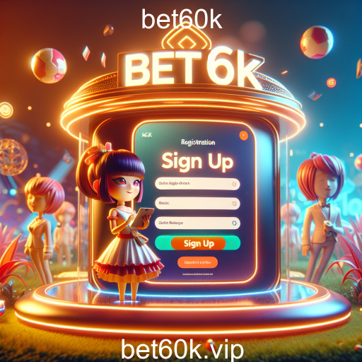 Descubra a Categoria 'Sign Up' em Bet60k: O Começo de Suas Apostas Online